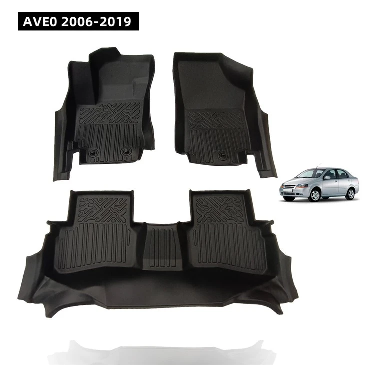 Car Interior Factory Automotive 5D Car Mats Floor Mat Car For AVEO 2006-2019 manufacturers