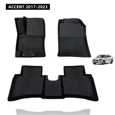 Páirteanna Auto Díol Te Car Interior 5D Car Mats Tpe Car Mat Úsáid Chun Accent